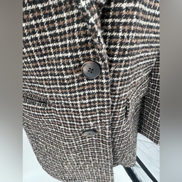 Plaid Boyfriend Blazer Jacket Old Navy - Picture 4 of 8